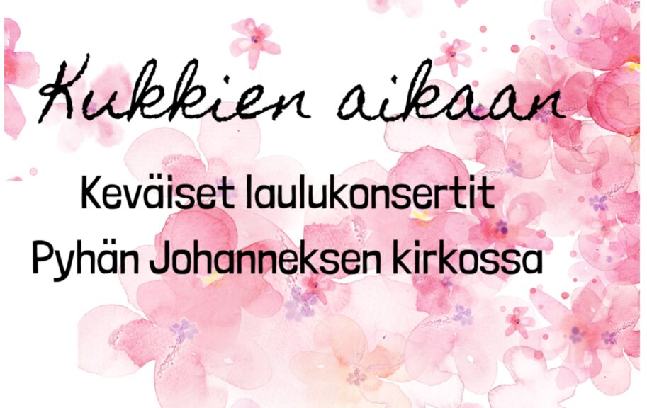 Laulun kevätkonsertit 2023 somekuva